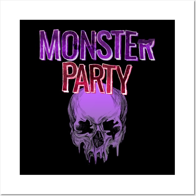 Monster Party! Wall Art by SocietyTwentyThree